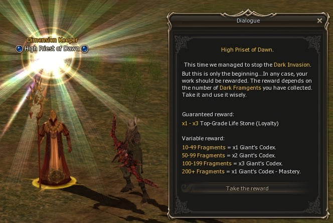 Dark Invasion Event lineage2