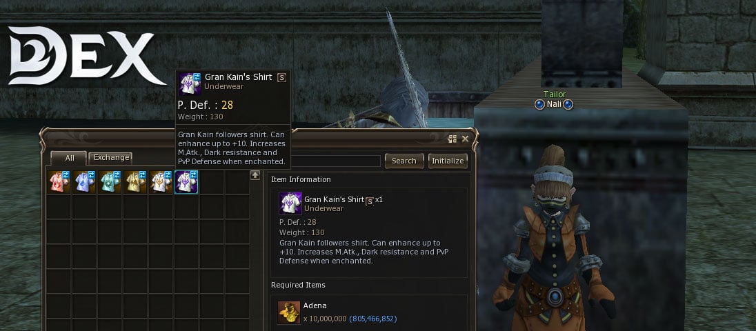 Shirts Lineage2